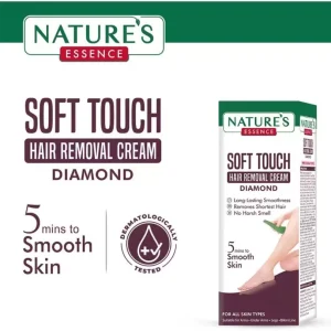 Nature's Essence Soft Touch Hair Removal Cream For Long Lasting Smoothness Diamond 50g Pack Of 2 Cream  (100 g, Set of 2) - Image 4