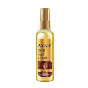 Streax Hair Serum 115ml, Vitalized with Walnut Oil, For Hair Smoothening & Shine. Hair Serum for dry, frizzy hair for men and women - Image 1