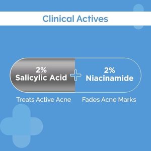 The Derma Co Sali-Cinamide Anti-Acne Face Wash | With 2% Salicylic Acid & 2% Niacinamide I Treats Active Acne & Fades Acne Marks I For Oily & Combination Skin I Power of 2 Actives | For Men & Women | 80 ml - Image 4