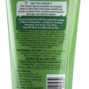 Nature's Essence Protecting Neem & Aloevera Face Wash  (65 ml) - Image 2