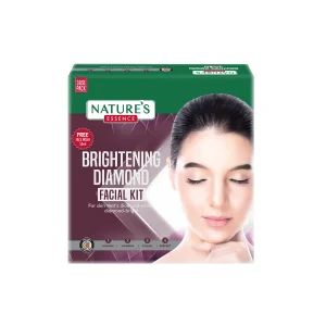 Nature's Essence Brightening Diamond Facial Kit 60 gm + 50 ml - Image 1