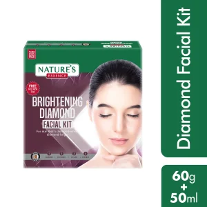 Nature's Essence Brightening Diamond Facial Kit 60 gm + 50 ml - Image 5